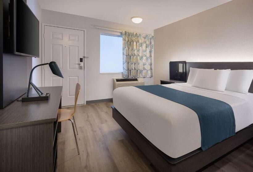 适合残疾人使用的标准间, Motel 6 Woodland, Ca Sacramento Airport