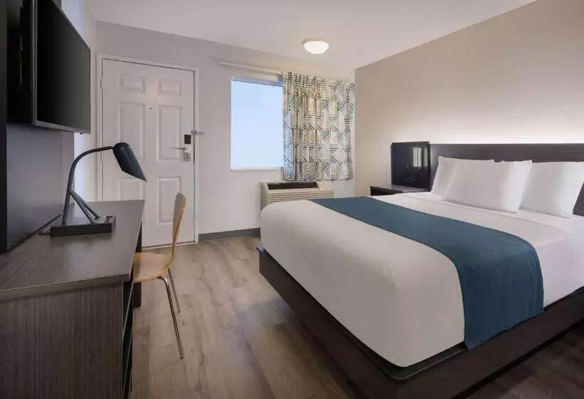 身障者適用スタンダードルーム, Motel 6 Woodland, Ca Sacramento Airport