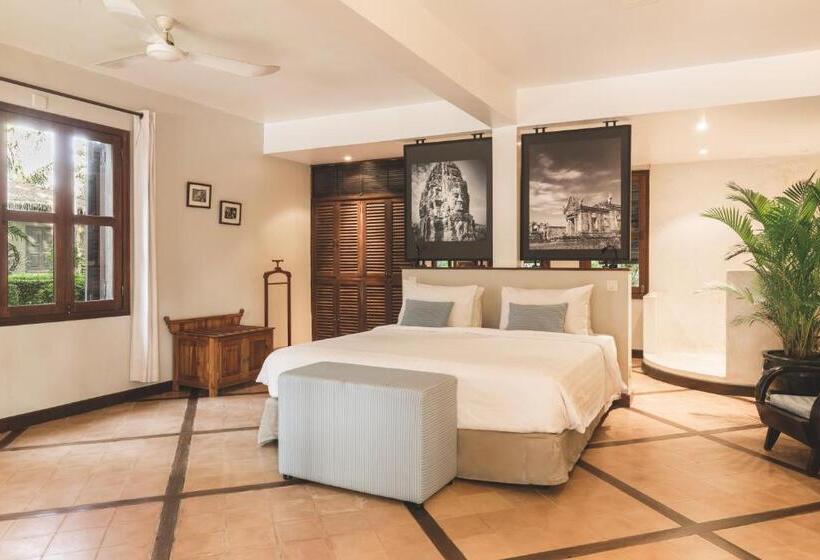 اتاق لوکس با چشمانداز استخر, La Palmeraie D'angkor