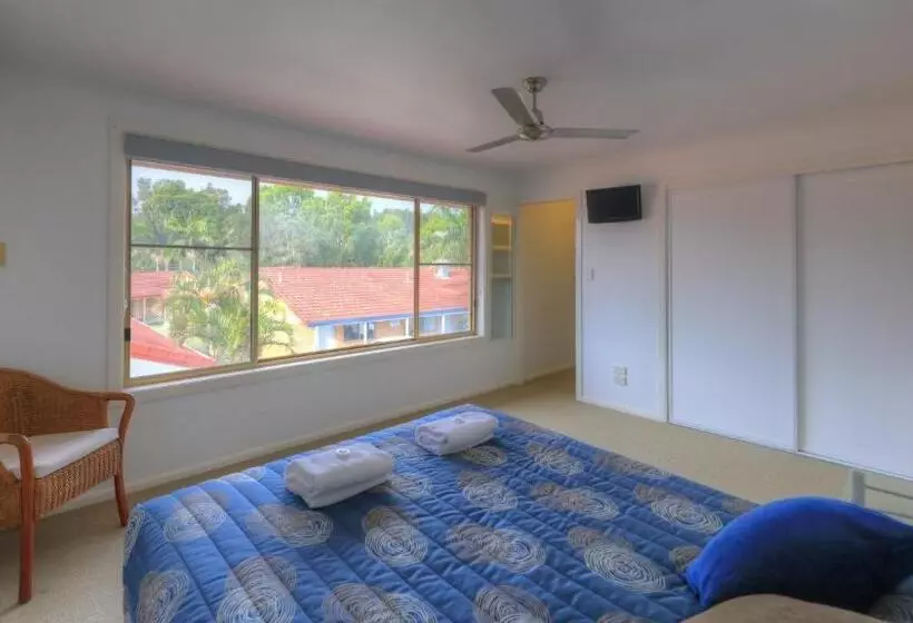 Huoneisto 1 Makuuhuone, Yamba Motor Inn