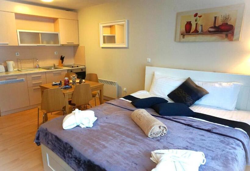 带大床的标准工作室, Pirin River Ski, Fun And Family