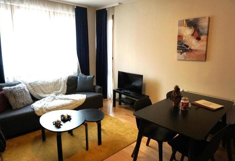 舒适两卧公寓, Pirin River Ski, Fun And Family