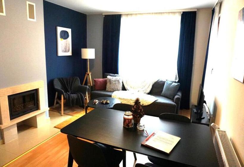 舒适两卧公寓, Pirin River Ski, Fun And Family