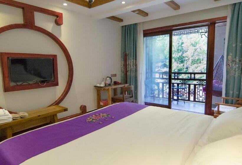 غرفة قياسية سرير كينج, Fenghuang Tujia Ethnic Minority River View