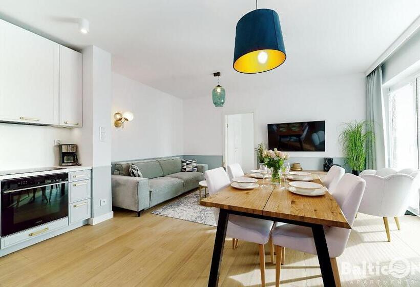 带3个卧室的公寓, Faro Apartamenty Polanki Aqua