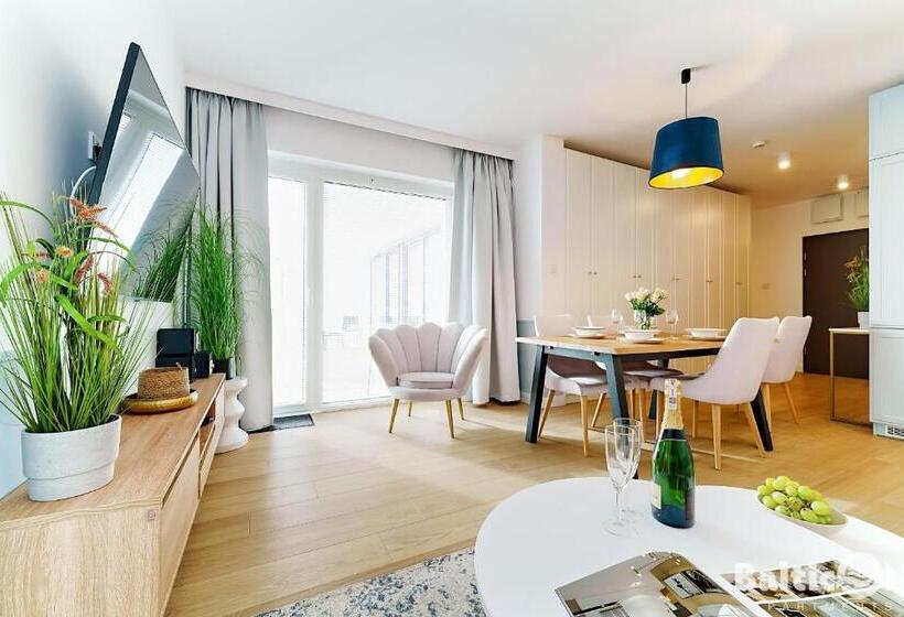 带3个卧室的公寓, Faro Apartamenty Polanki Aqua