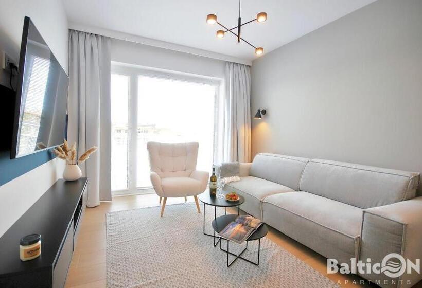 带1个卧室的公寓, Faro Apartamenty Polanki Aqua