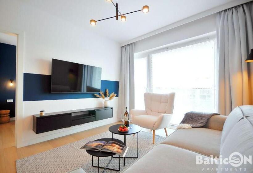 带1个卧室的公寓, Faro Apartamenty Polanki Aqua