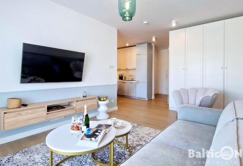 带1个卧室的公寓, Faro Apartamenty Polanki Aqua