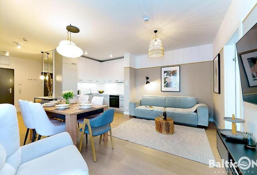 带3个卧室的公寓, Faro Apartamenty Polanki Aqua