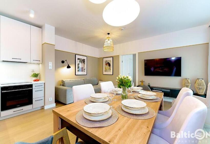 带3个卧室的公寓, Faro Apartamenty Polanki Aqua