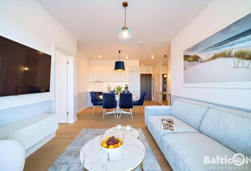 带2个卧室的公寓, Faro Apartamenty Polanki Aqua