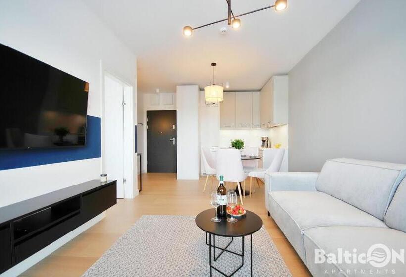 带1个卧室的公寓, Faro Apartamenty Polanki Aqua