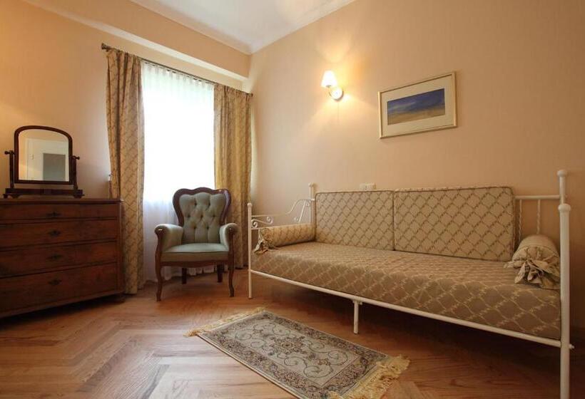 חדר דחוקס עם מיטת קינג, Pałac W Dębinie