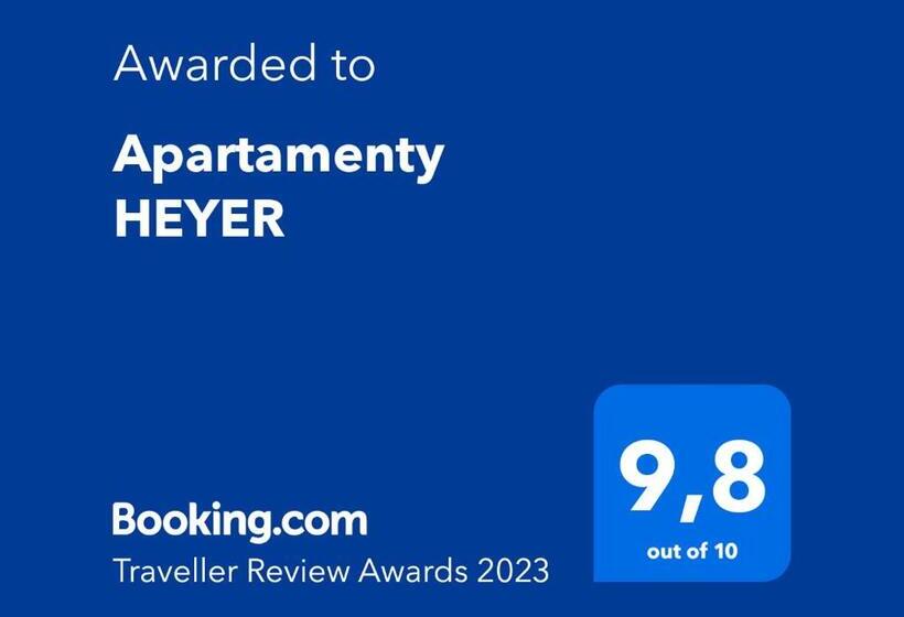 آپارتمان لوکس 1 خوابه, Apartamenty Heyer