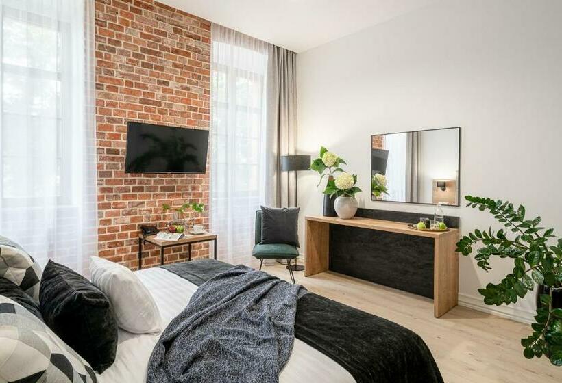 带大床的标准间, Jazz Market Square Wroclaw