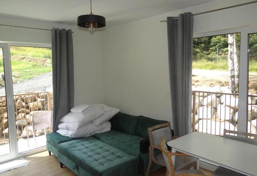 آپارتمان 1 خوابه با تراس, 4family Resortspa