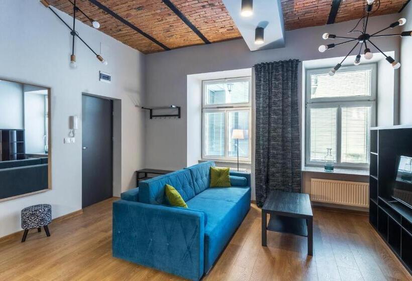 Апартаменты 1 Спальня Нижний Этаж, Apartamenty Centrum Częstochowa Stara Kamienica