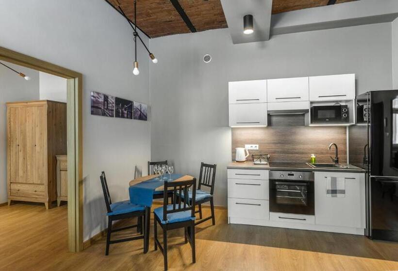 آپارتمان 1 خوابه همکف, Apartamenty Centrum Częstochowa Stara Kamienica