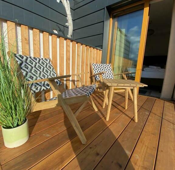 Номер Deluxe с Балконом, Nova Apartamenty Rewa