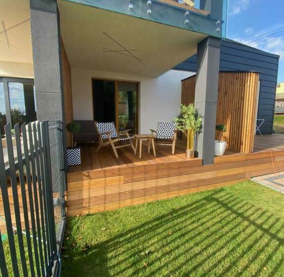 חדר סטנדרט נוף לגינה, Nova Apartamenty Rewa