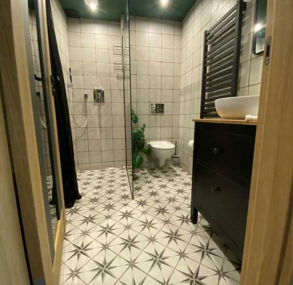 חדר סטנדרט נוף לגינה, Nova Apartamenty Rewa