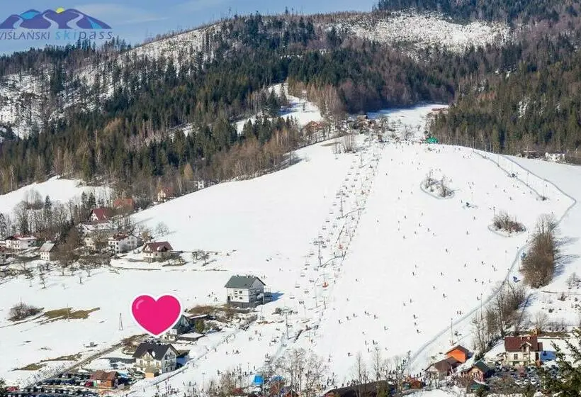 Pokój Trzyosobowy Standard z Balkonem, Willa Malinka Wiså‚a