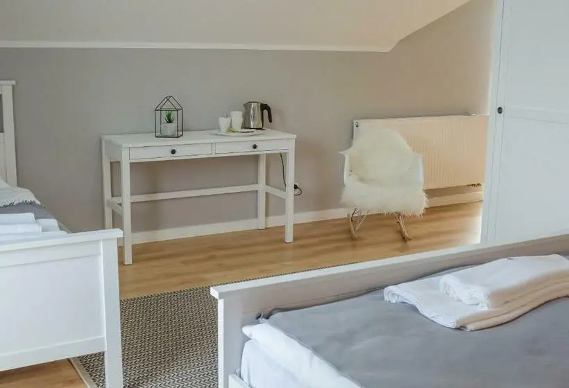 Pokój Trzyosobowy Standard z Balkonem, Willa Malinka Wiså‚a