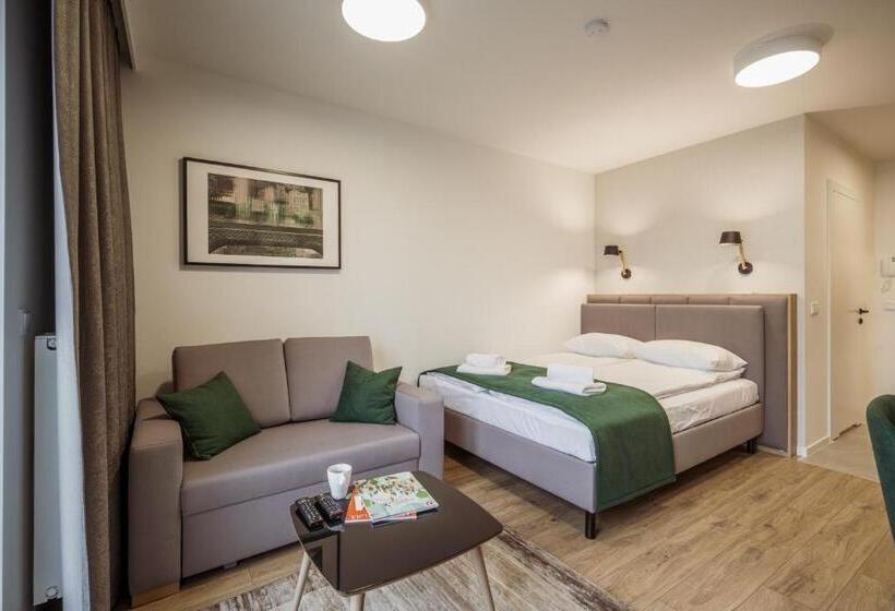 Estúdio standard Cama King, Marina Apartments