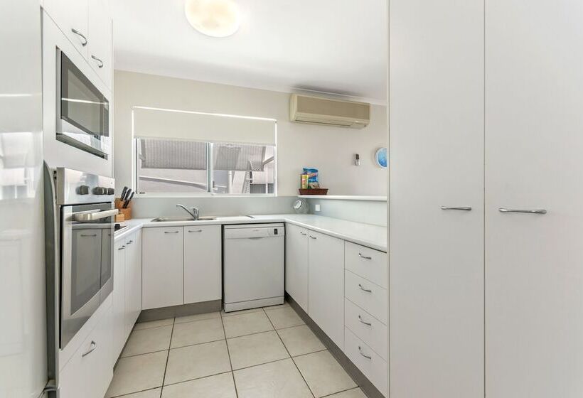 침실 2개 바다 전망 아파트, Bali Hai Apartments Noosa