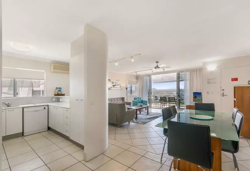 آپارتمان 2 خوابه با چشم‌انداز دریا, Bali Hai Apartments Noosa