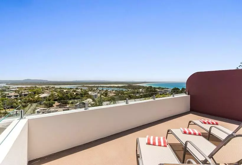 1 Bedroom Apartment with Terrace Sea View, Bali Hai Apartments Noosa