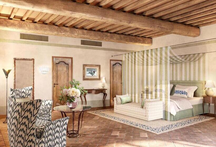 デラックスジュニアスイート, Castello Di Casole, A Belmond Hotel, Tuscany