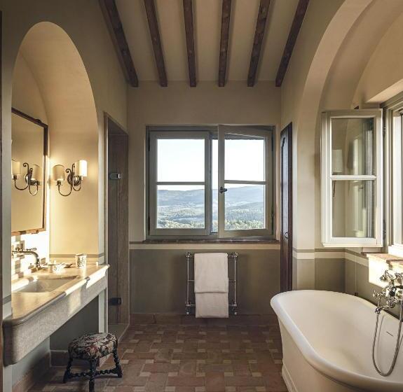 ガーデンビューの１ベッドルームビラ, Castello Di Casole, A Belmond Hotel, Tuscany