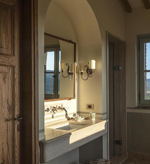 ガーデンビューの１ベッドルームビラ, Castello Di Casole, A Belmond Hotel, Tuscany