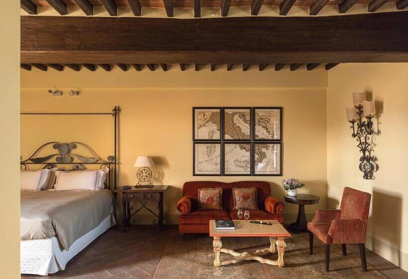 デラックスジュニアスイート, Castello Di Casole, A Belmond Hotel, Tuscany
