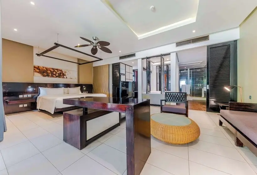 سوئیت جونیور با چشم‌انداز باغ, Crystals Beach Resort Belle Mare, A Member Of Radisson Individuals