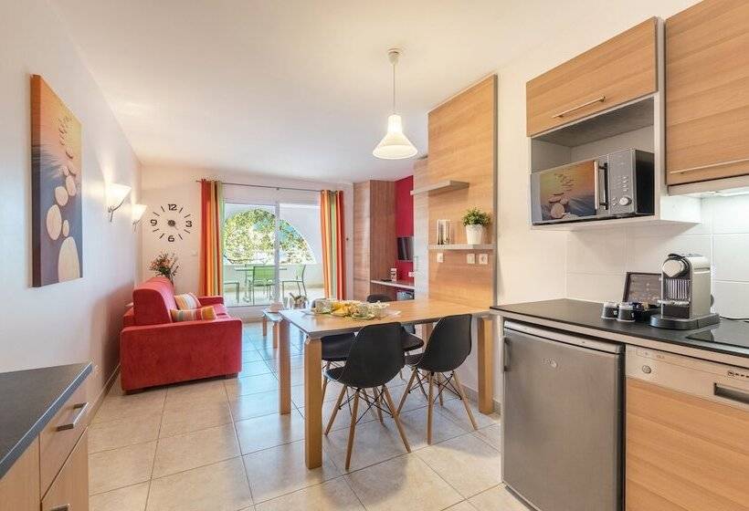 Апартаменты 1 Спальня, Résidence Hôtelière Natureva & Spa