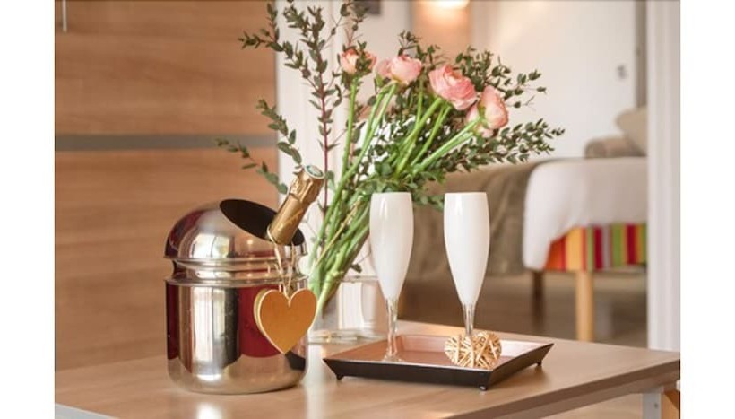 Апартаменты 2 Спальни, Résidence Hôtelière Natureva & Spa