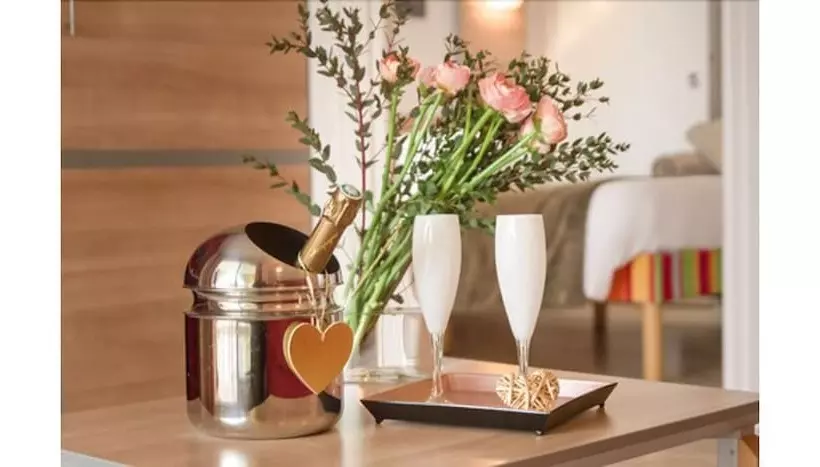 ２ベッドルームアパートメント, Résidence Hôtelière Natureva & Spa
