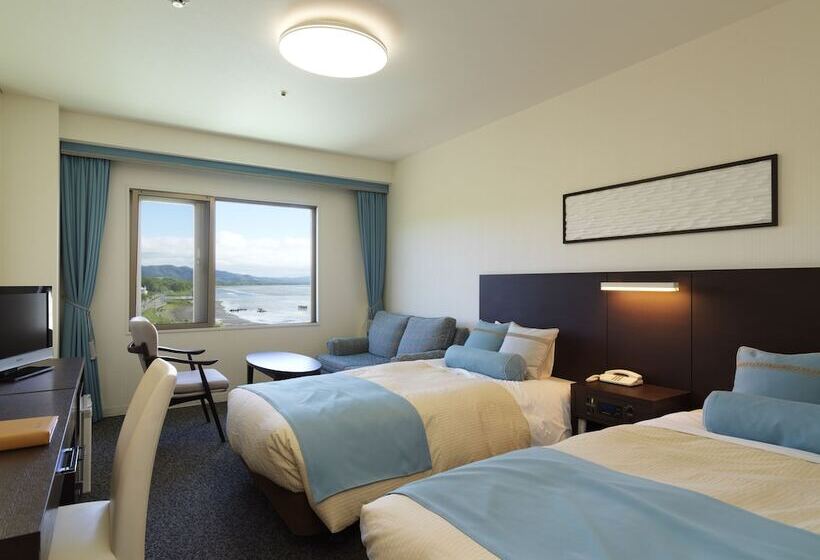 חדר סטנדרט עם נוף, Lake Saroma Tsuruga Resort