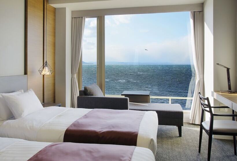 스탠다드 룸 호수 전망, Lake Saroma Tsuruga Resort