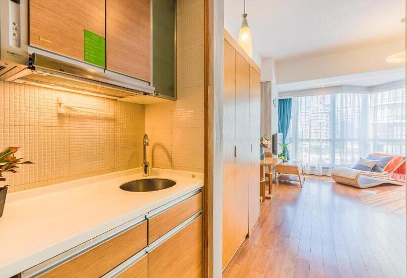 غرفة ديلوكس عائلية, Westlake Service Apartment