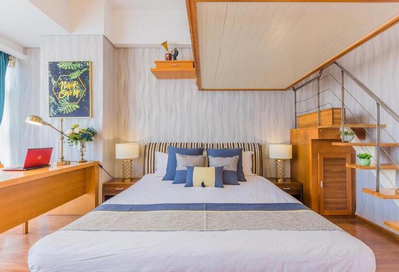 غرفة ديلوكس عائلية, Westlake Service Apartment