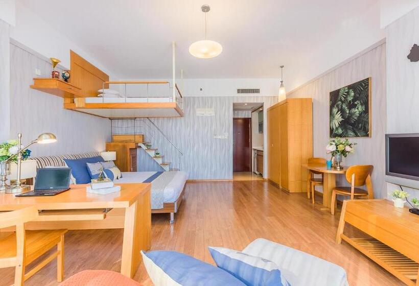 غرفة ديلوكس عائلية, Westlake Service Apartment