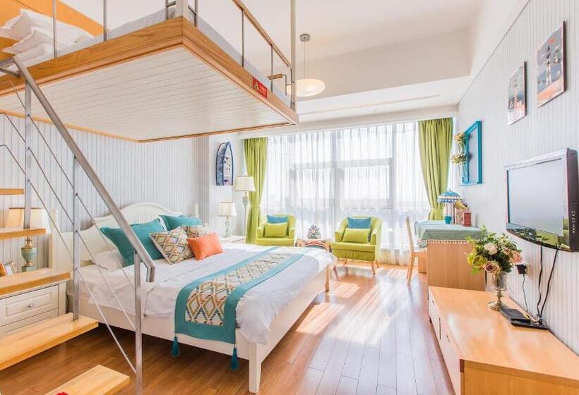 غرفة ديلوكس عائلية, Westlake Service Apartment