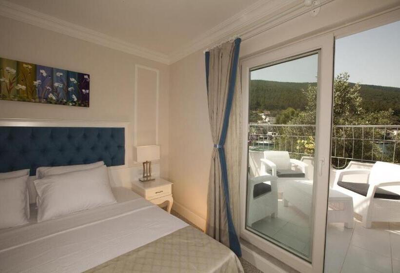 스탠다드 룸 바다 전망, Zena Hotel Bodrum