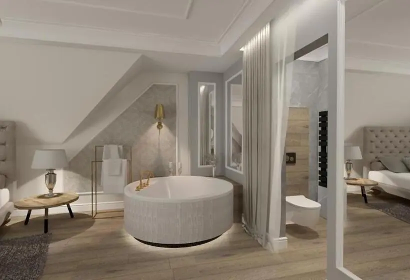 バルコニー付き１ベッドルームアパートメント, Zespół Pałacowo Parkowy Bądzów
