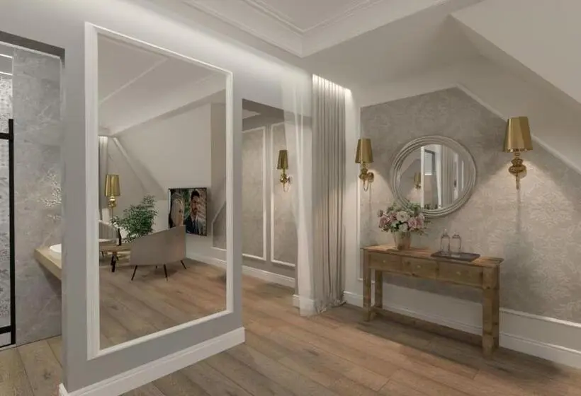 バルコニー付き１ベッドルームアパートメント, Zespół Pałacowo Parkowy Bądzów