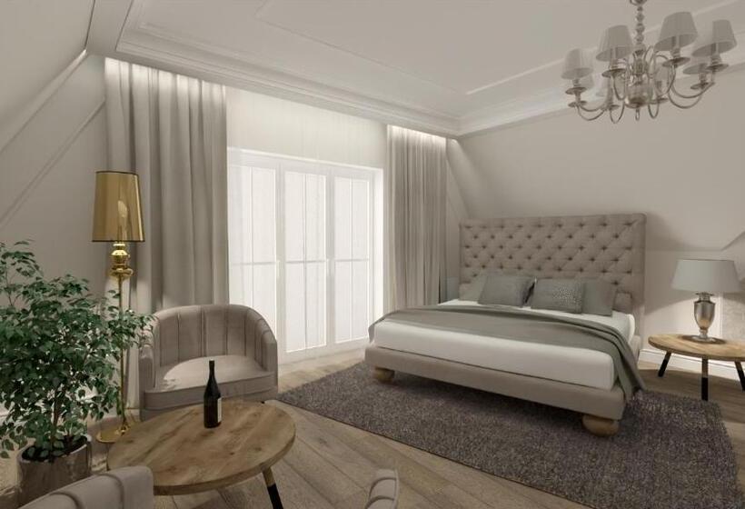 דירה בת חדר שינה 1 עם מרפסת, Zespół Pałacowo Parkowy Bądzów